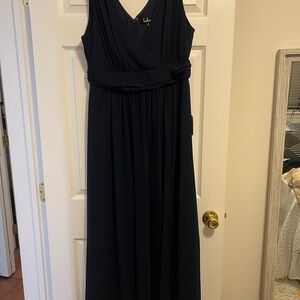 Navy Blue Bridesmaids Dress